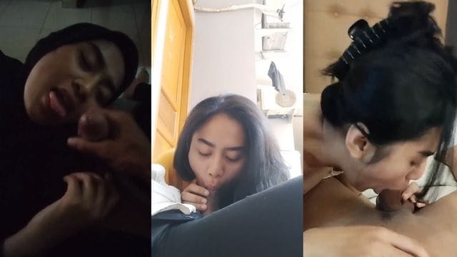 Bokep Indo Dinda Pakai Kerudung Sambil Sepong Kontol Ayang