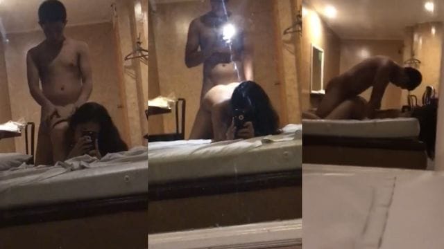 Bokep Indo Skandal Mahasiswi Cantik Staycation Ngewe di Hotel