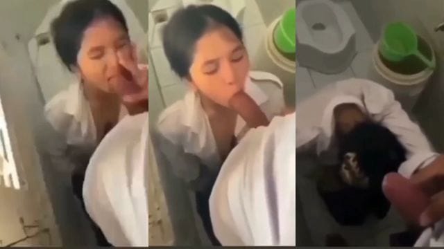 Bokep SMP ABG Seragam Mesum Nyepong Di Toilet Sekolah
